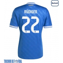 Echipament fotbal Real Madrid Antonio Rudiger #22 Tricou Treilea 2025-26 maneca scurta