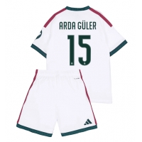 Echipament fotbal Real Madrid Arda Guler #15 Tricou Acasa 2026-27 pentru copii maneca scurta (+ Pantaloni scurti)