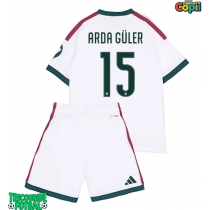 Echipament fotbal Real Madrid Arda Guler #15 Tricou Acasa 2026-27 pentru copii maneca scurta (+ Pantaloni scurti)