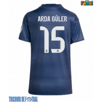 Echipament fotbal Real Madrid Arda Guler #15 Tricou Deplasare 2025-26 pentru femei maneca scurta