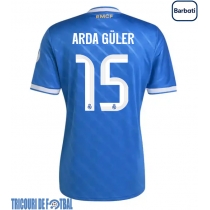 Echipament fotbal Real Madrid Arda Guler #15 Tricou Treilea 2025-26 maneca scurta