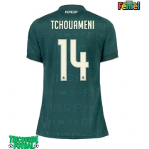 Echipament fotbal Real Madrid Aurelien Tchouameni #14 Tricou Deplasare 2026-27 pentru femei maneca scurta