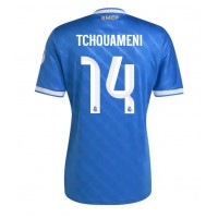 Echipament fotbal Real Madrid Aurelien Tchouameni #14 Tricou Treilea 2025-26 maneca scurta