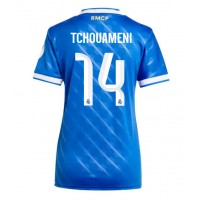 Echipament fotbal Real Madrid Aurelien Tchouameni #14 Tricou Treilea 2025-26 pentru femei maneca scurta