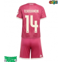 Echipament fotbal Real Madrid Aurelien Tchouameni #14 Tricou Treilea 2026-27 pentru copii maneca scurta (+ Pantaloni scurti)
