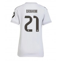Echipament fotbal Real Madrid Brahim Diaz #21 Tricou Acasa 2025-26 pentru femei maneca scurta