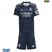Echipament fotbal Real Madrid Brahim Diaz #21 Tricou Deplasare 2025-26 pentru copii maneca scurta (+ Pantaloni scurti)