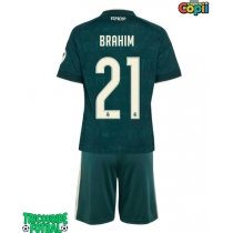 Echipament fotbal Real Madrid Brahim Diaz #21 Tricou Deplasare 2026-27 pentru copii maneca scurta (+ Pantaloni scurti)
