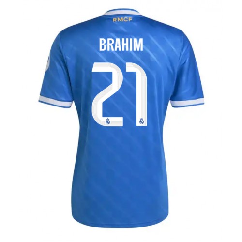 Echipament fotbal Real Madrid Brahim Diaz #21 Tricou Treilea 2025-26 maneca scurta Echipament fotbal Real Madrid Brahim Diaz #21 Tricou Treilea 2025-26 maneca scurta