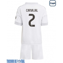 Echipament fotbal Real Madrid Daniel Carvajal #2 Tricou Acasa 2025-26 pentru copii maneca scurta (+ Pantaloni scurti)