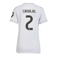 Echipament fotbal Real Madrid Daniel Carvajal #2 Tricou Acasa 2025-26 pentru femei maneca scurta