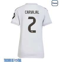 Echipament fotbal Real Madrid Daniel Carvajal #2 Tricou Acasa 2025-26 pentru femei maneca scurta