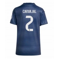 Echipament fotbal Real Madrid Daniel Carvajal #2 Tricou Deplasare 2025-26 pentru femei maneca scurta