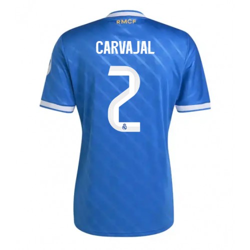 Echipament fotbal Real Madrid Daniel Carvajal #2 Tricou Treilea 2025-26 maneca scurta Echipament fotbal Real Madrid Daniel Carvajal #2 Tricou Treilea 2025-26 maneca scurta