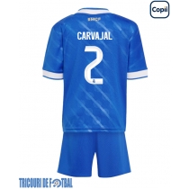 Echipament fotbal Real Madrid Daniel Carvajal #2 Tricou Treilea 2025-26 pentru copii maneca scurta (+ Pantaloni scurti)