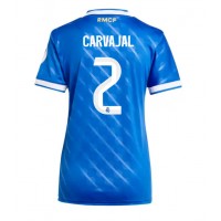 Echipament fotbal Real Madrid Daniel Carvajal #2 Tricou Treilea 2025-26 pentru femei maneca scurta