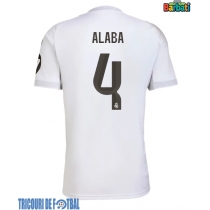 Echipament fotbal Real Madrid David Alaba #4 Tricou Acasa 2025-26 maneca scurta
