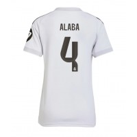 Echipament fotbal Real Madrid David Alaba #4 Tricou Acasa 2025-26 pentru femei maneca scurta