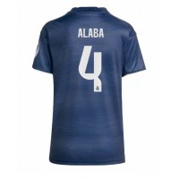 Echipament fotbal Real Madrid David Alaba #4 Tricou Deplasare 2025-26 pentru femei maneca scurta