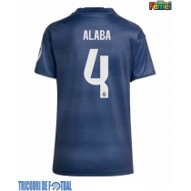 Echipament fotbal Real Madrid David Alaba #4 Tricou Deplasare 2025-26 pentru femei maneca scurta