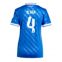 Echipament fotbal Real Madrid David Alaba #4 Tricou Treilea 2025-26 pentru femei maneca scurta