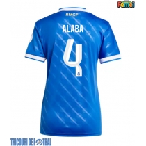 Echipament fotbal Real Madrid David Alaba #4 Tricou Treilea 2025-26 pentru femei maneca scurta