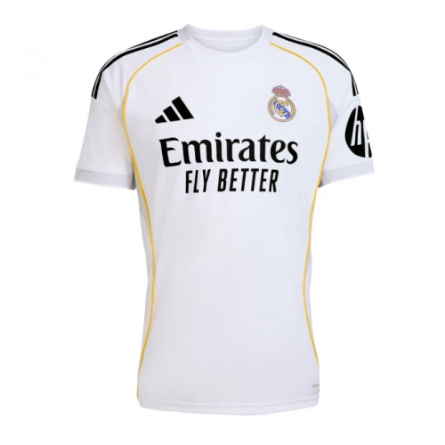 Echipament fotbal Real Madrid Dean Huijsen #24 Tricou Acasa 2025-26 maneca scurta Echipament fotbal Real Madrid Dean Huijsen #24 Tricou Acasa 2025-26 maneca scurta