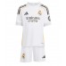 Echipament fotbal Real Madrid Dean Huijsen #24 Tricou Acasa 2025-26 pentru copii maneca scurta (+ Pantaloni scurti)