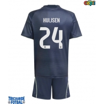 Echipament fotbal Real Madrid Dean Huijsen #24 Tricou Deplasare 2025-26 pentru copii maneca scurta (+ Pantaloni scurti)