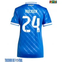 Echipament fotbal Real Madrid Dean Huijsen #24 Tricou Treilea 2025-26 pentru femei maneca scurta