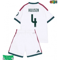 Echipament fotbal Real Madrid Dean Huijsen #4 Tricou Acasa 2026-27 pentru copii maneca scurta (+ Pantaloni scurti)