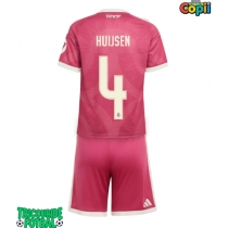 Echipament fotbal Real Madrid Dean Huijsen #4 Tricou Treilea 2026-27 pentru copii maneca scurta (+ Pantaloni scurti)