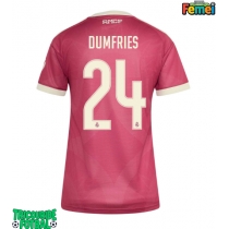 Echipament fotbal Real Madrid Denzel Dumfries #24 Tricou Treilea 2026-27 pentru femei maneca scurta