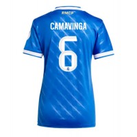 Echipament fotbal Real Madrid Eduardo Camavinga #6 Tricou Treilea 2025-26 pentru femei maneca scurta