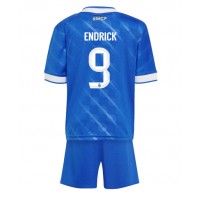 Echipament fotbal Real Madrid Endrick #9 Tricou Treilea 2025-26 pentru copii maneca scurta (+ Pantaloni scurti)
