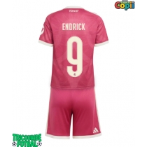 Echipament fotbal Real Madrid Endrick #9 Tricou Treilea 2026-27 pentru copii maneca scurta (+ Pantaloni scurti)