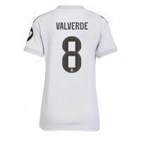 Echipament fotbal Real Madrid Federico Valverde #8 Tricou Acasa 2025-26 pentru femei maneca scurta