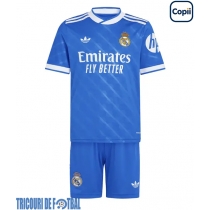 Echipament fotbal Real Madrid Federico Valverde #8 Tricou Treilea 2025-26 pentru copii maneca scurta (+ Pantaloni scurti)