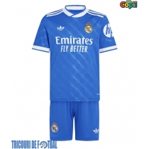 Echipament fotbal Real Madrid Ferland Mendy #23 Tricou Treilea 2025-26 pentru copii maneca scurta (+ Pantaloni scurti)