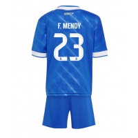 Echipament fotbal Real Madrid Ferland Mendy #23 Tricou Treilea 2025-26 pentru copii maneca scurta (+ Pantaloni scurti)