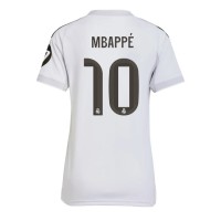 Echipament fotbal Real Madrid Kylian Mbappe #10 Tricou Acasa 2025-26 pentru femei maneca scurta
