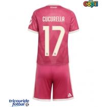 Echipament fotbal Real Madrid Marc Cucurella #17 Tricou Treilea 2026-27 pentru copii maneca scurta (+ Pantaloni scurti)