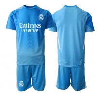 Echipament fotbal Real Madrid Portar Tricou Acasa 2025-26 pentru copii maneca scurta (+ Pantaloni scurti)