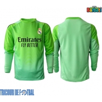 Echipament fotbal Real Madrid Portar Tricou Deplasare 2025-26 maneca lunga