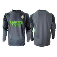 Echipament fotbal Real Madrid Portar Tricou Treilea 2025-26 maneca lunga