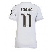 Echipament fotbal Real Madrid Rodrygo Goes #11 Tricou Acasa 2025-26 pentru femei maneca scurta