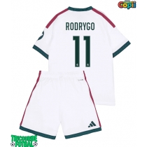 Echipament fotbal Real Madrid Rodrygo Goes #11 Tricou Acasa 2026-27 pentru copii maneca scurta (+ Pantaloni scurti)