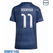 Echipament fotbal Real Madrid Rodrygo Goes #11 Tricou Deplasare 2025-26 pentru femei maneca scurta