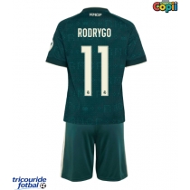 Echipament fotbal Real Madrid Rodrygo Goes #11 Tricou Deplasare 2026-27 pentru copii maneca scurta (+ Pantaloni scurti)