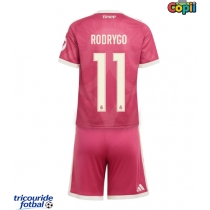 Echipament fotbal Real Madrid Rodrygo Goes #11 Tricou Treilea 2026-27 pentru copii maneca scurta (+ Pantaloni scurti)